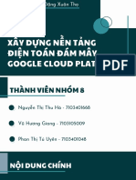 Slide Nhóm 8 - DLLTKTVKD - Google Cloud Platform