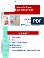 2-Physiopathologie - Asthme Bronchique
