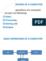 Basic Operations