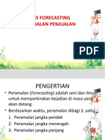 Peramalan Penjualan