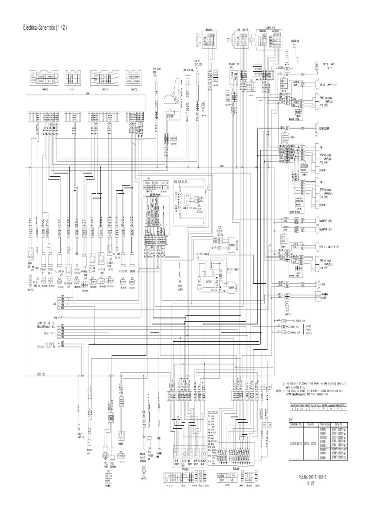 CAT Truck Electrical Schematics | PDF | Technology & Engineering