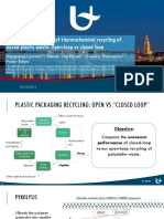 Techno Economic Assesment Chemical Recycling