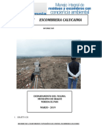 Informe Topografico Escombrera Diciembre 2018