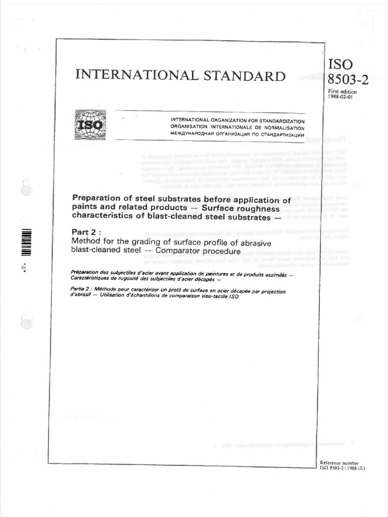 Iso 85032 (1988) e PDF Abrasive International Organization For