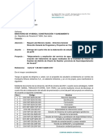 Carta #2335-2021-OXI - MVCS - Entrega Del Cuarto Hito de La Elaboración de Estudio de Preinversión - Saneamiento Chavin