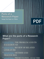 Parts of Qualitative Research