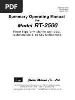 Manual Usuario VHF JMC RT-2500