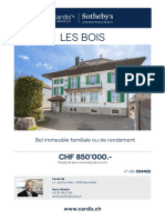 Immeuble Les Bois 034425 Cardis Neuchat