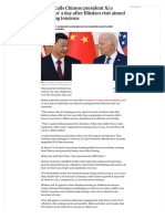 Biden Calls Chinese President Xi A Dictator' A Day After Blinken Visit Aimed at Easing Tensions - US News - The Guardian