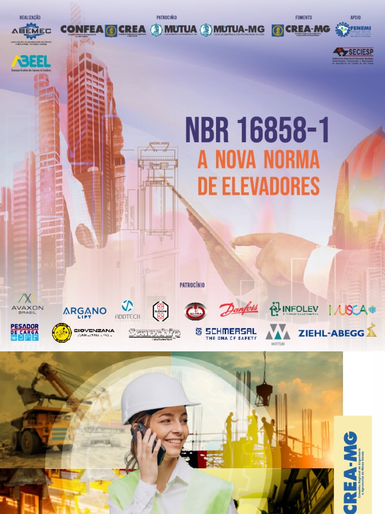 Cartilha Elevadores NBR 16858 Abemec MG | PDF