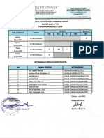 Jadwal Ujian Praktek