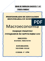 Antecedente A Las Corrientes Actuales de Estudio de La Macroeconomía