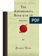 The Mahabharata - Book 9 of 18 - Shalya Parva