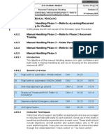 A319 Manual Handling - Training Manual