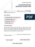 Farmers Consent Form