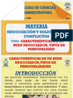 2.1. Caracteristicas de Un Buen Negociador, Tipos de Personalidad