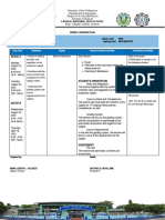 Day /time Objectives Topic/s Classroom-Based Activities Home-Based Activities