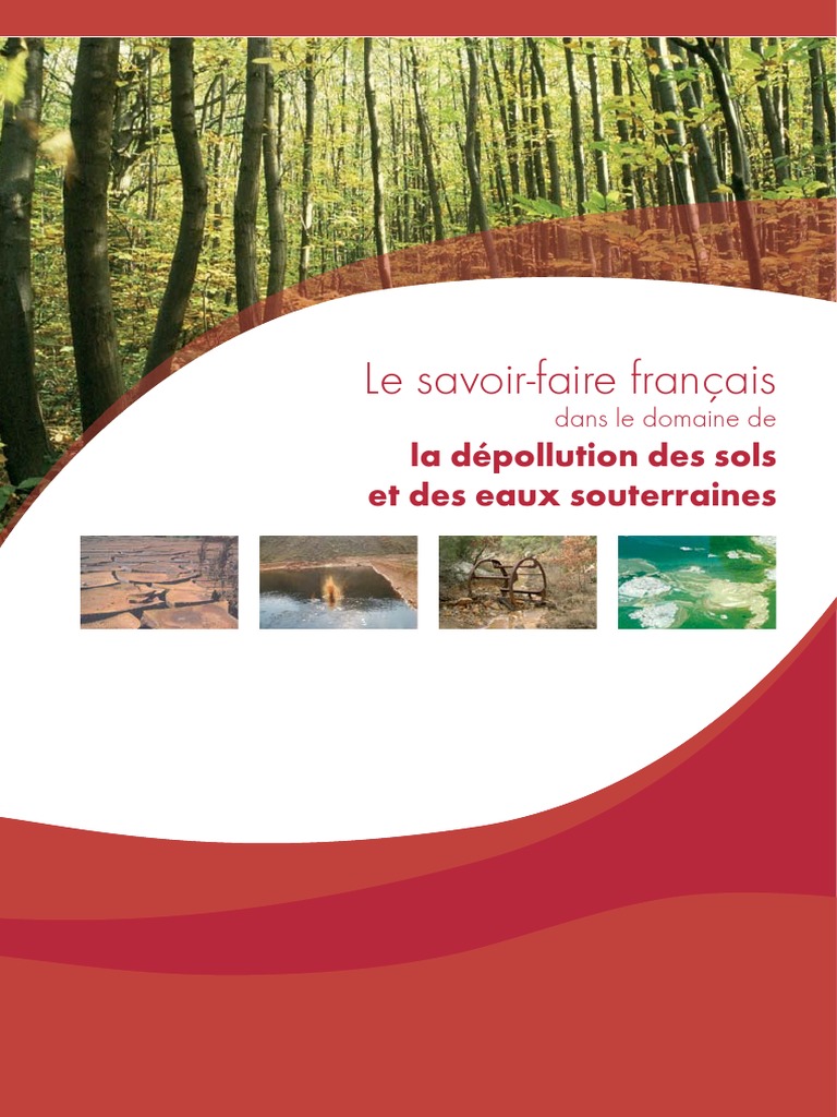 2011 Depollution Des Sols Et Eaux Souterraines | PDF | Dépollution | la ...