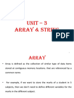 Unit - 3@array