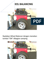 Balancing Roda dengan Wheel Balancer