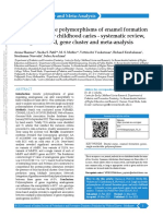 Single Nucleotide Polymorphisms of Enamel.2