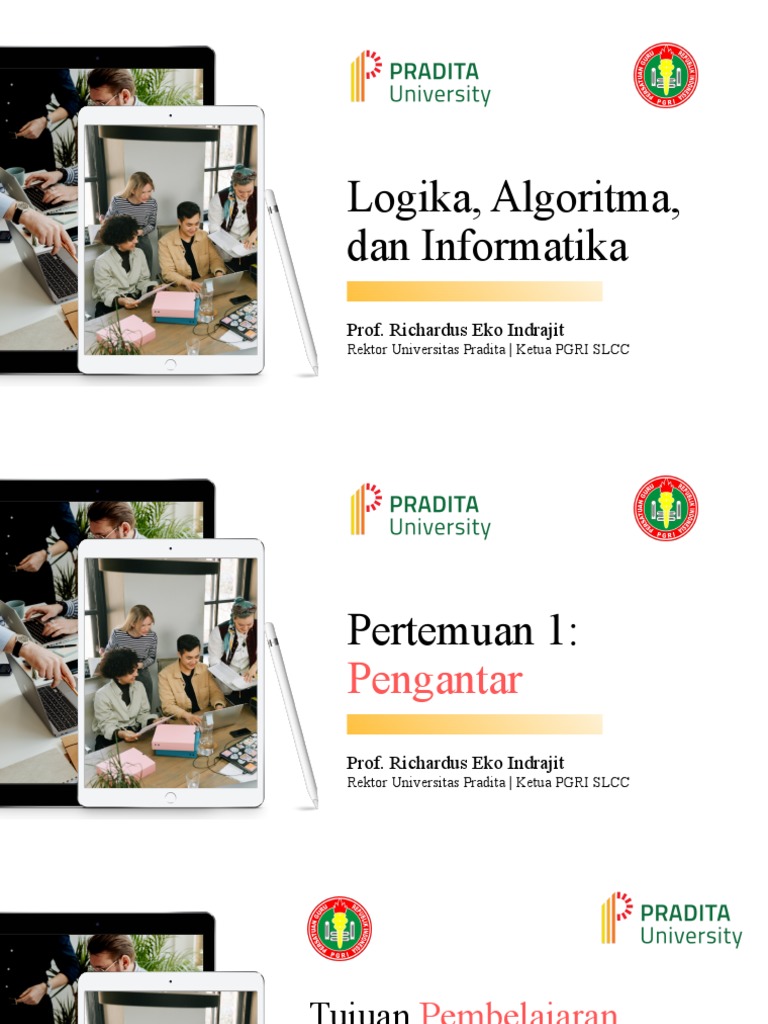 EDUCATION INFORMATICS Logika, Algoritma, Dan Informatika | PDF | Komputer
