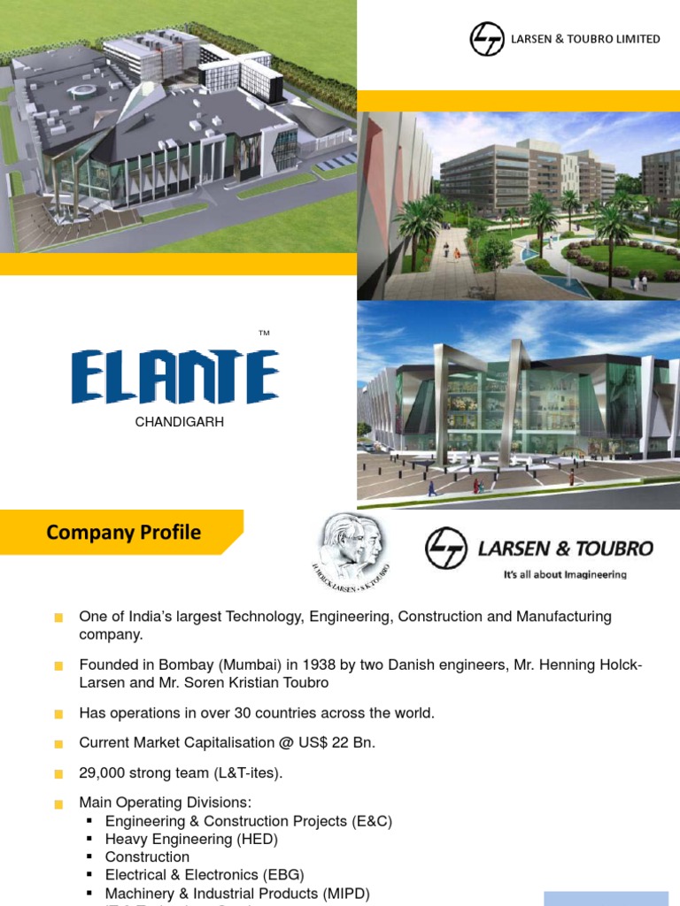Elante Mall: Chandigarh's Premier Complex | PDF | Industries | Science