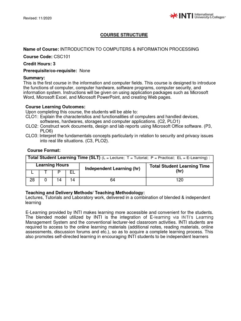 CSC101 | PDF | Operating System | Educational Technology