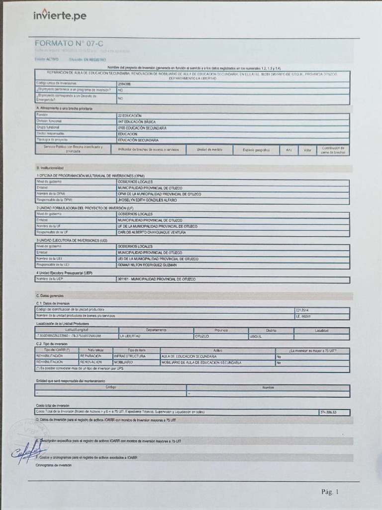 Formato 7c | PDF