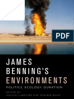 Nikolaj Lübecker (Editor), Daniele Rugo (Editor) - James Benning's Environments - Politics, Ecology, Duration-Edinburgh Univ PR (2018)