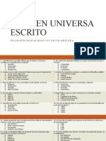 Examen Universa Escrito