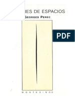 PEREC Especies de Espacios