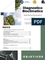 Diagnostico Bioclimatico de La Cruz - Delgado