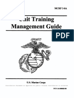 MCRP 3-0A Unit Training Management Guide