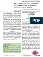 A Study of Power Formers and Their Impact On Power System Reliability and Environment