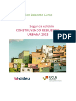 Plan Docente Cursos Resiliencia Urbana 2023