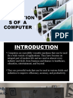 Applications of A Computer