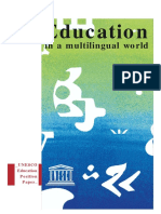 UNESCO. 2003. Education in A Multilingual World - UNESCO Education Position Paper