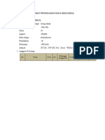 Format Pengkajian Data Keluarga