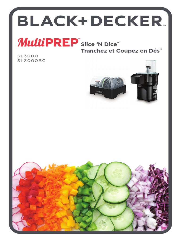 Multiprep Slice N Dice Sl3000 | PDF | Ac Power Plugs And Sockets ...