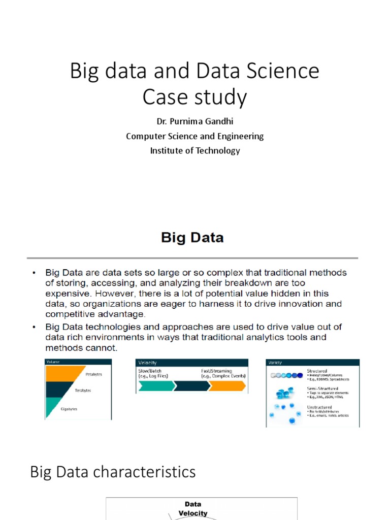 Data Scinece - Case Studies | PDF | Big Data | Data