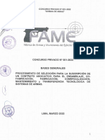 Bases Del Concurso Privado #001-2022 - Sistema de Armas
