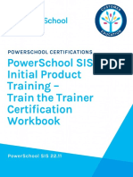 PowerSchool SIS IPT Certification Workbook