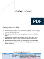 Workshop E-Sakip