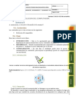 Semana 9: Tema 9: Evolucion Del Computador