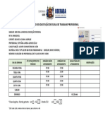 Formulário Escala de Trabalho