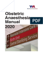Westmead Obstetric Anaesthesia Manual 2020
