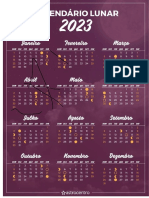 Calendario Lunar 2023 - Blog Astrocentro