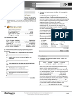 B2 UNIT 8 Test Standard