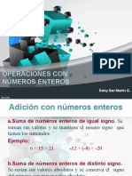 Septimo Matematica 19-03 Operaciones Con Numeros Enteros